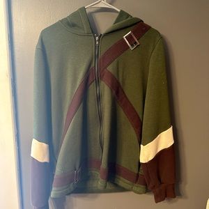 The Legend Of Zelda Hoodie Jacket in Green